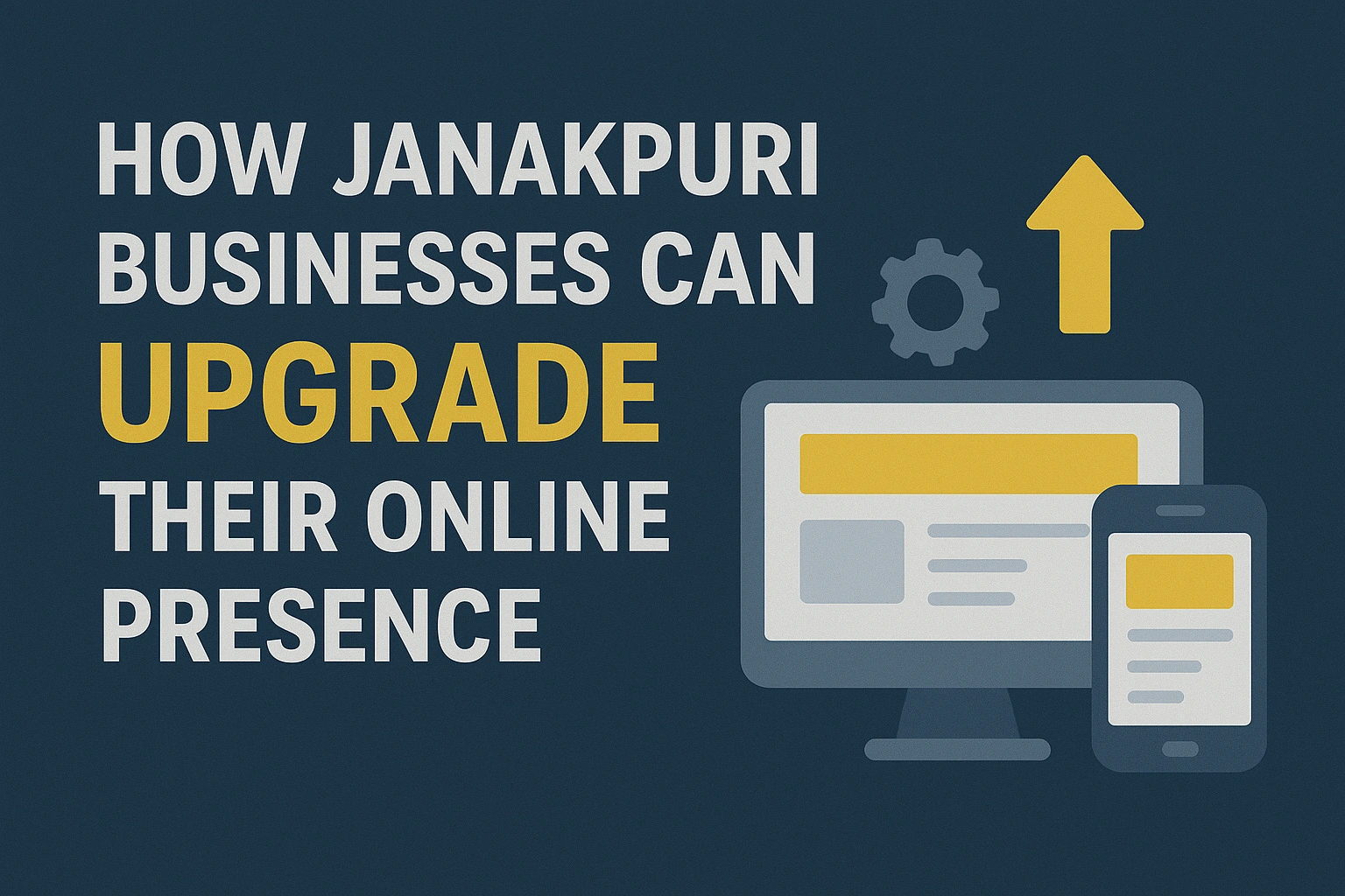 How Janakpuri Businesses Can Upgrade Their Online Presence