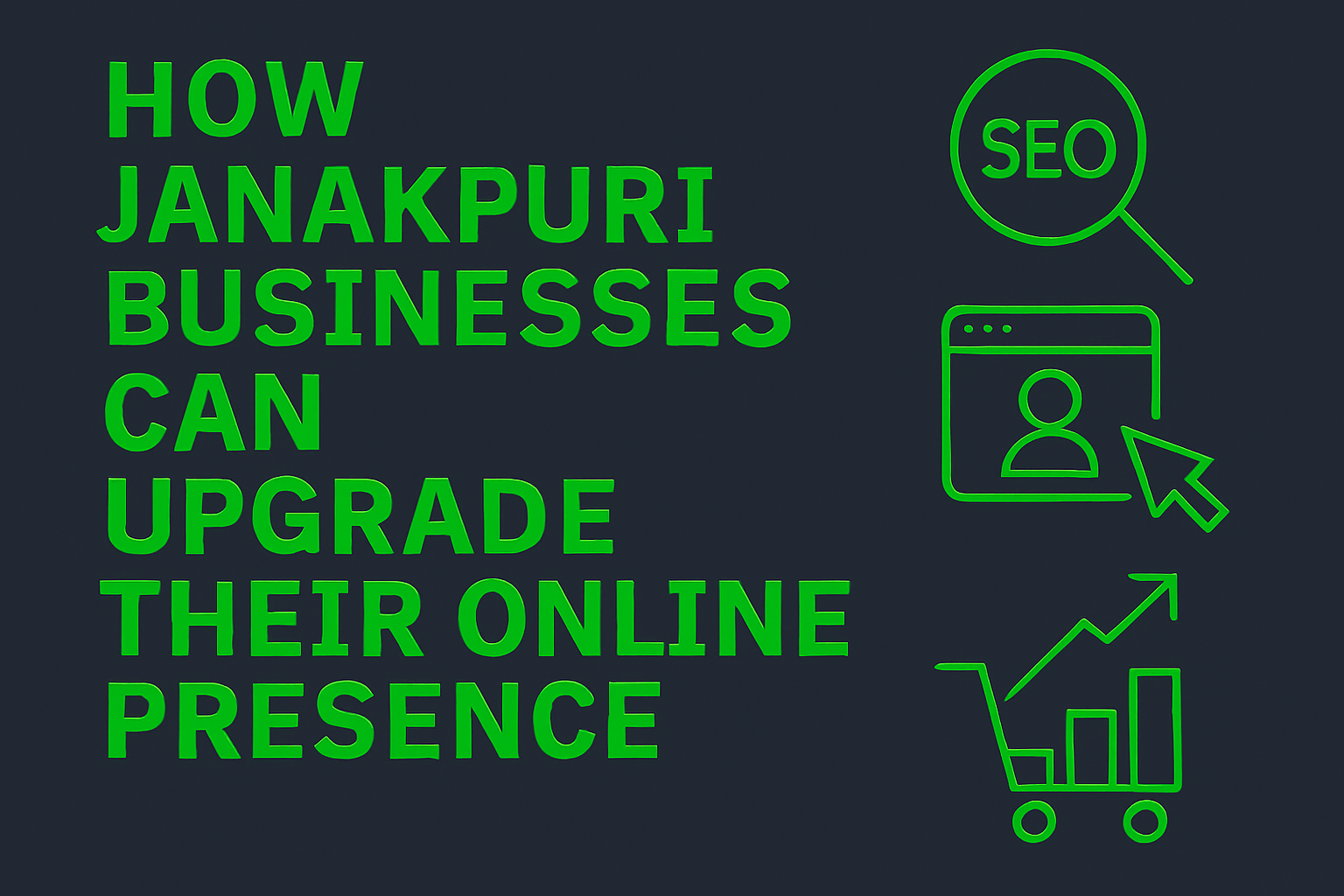 How Janakpuri Businesses Can Upgrade Their Online Presence