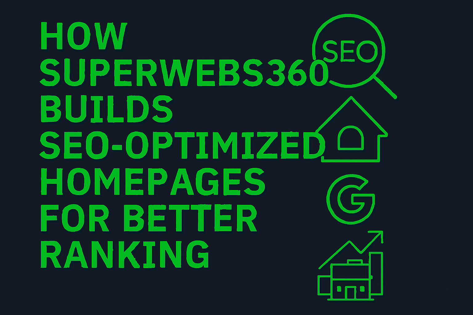 How Superwebs360 Builds SEO-Optimized Homepages for Better Ranking