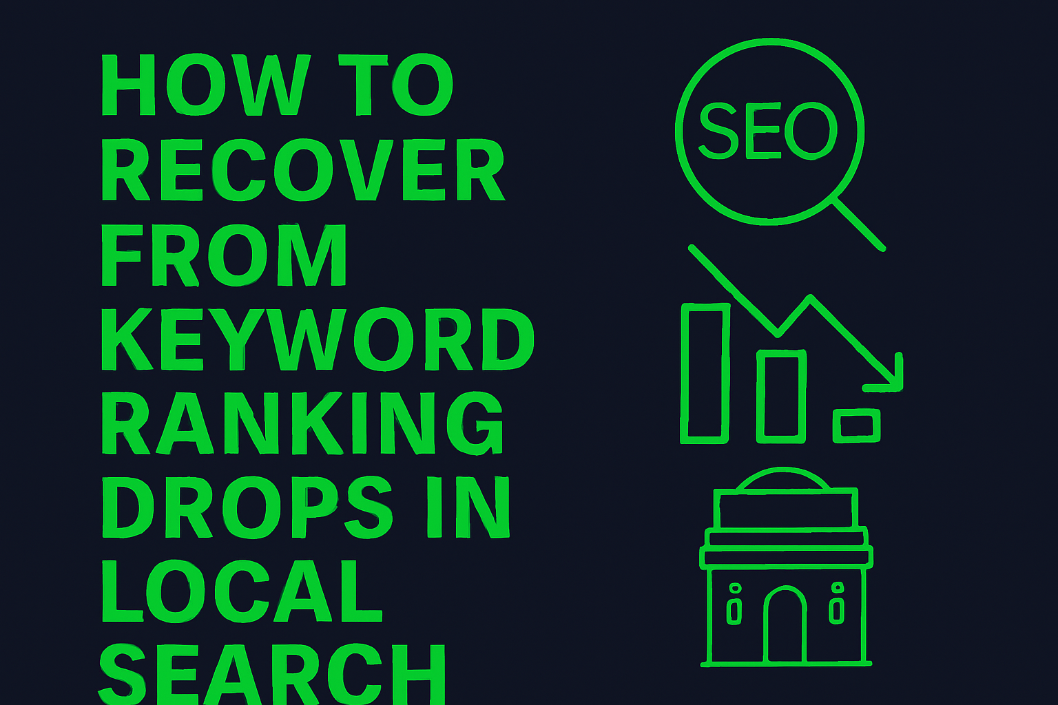 How to Recover From Keyword Ranking Drops in Local Search