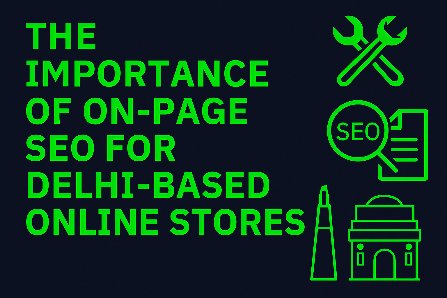 The Importance of On-Page SEO for Delhi-based Online Stores