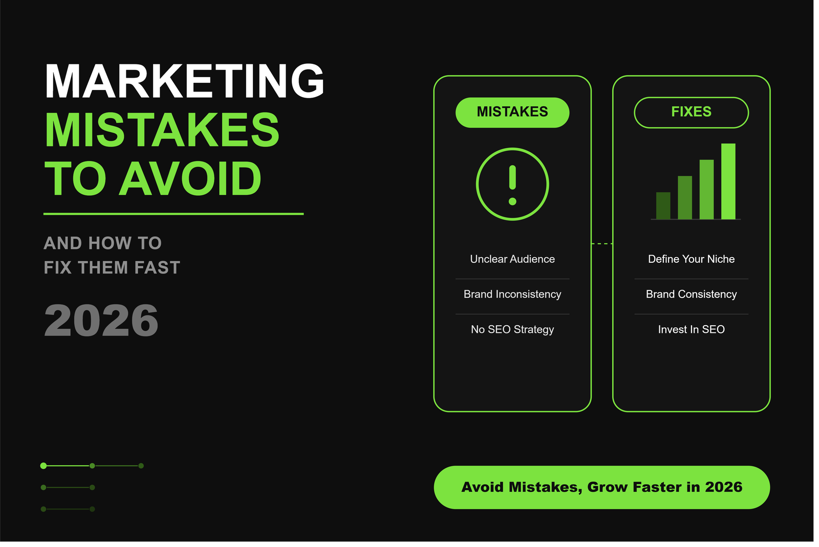 Marketing Mistakes Small Businesses Make
