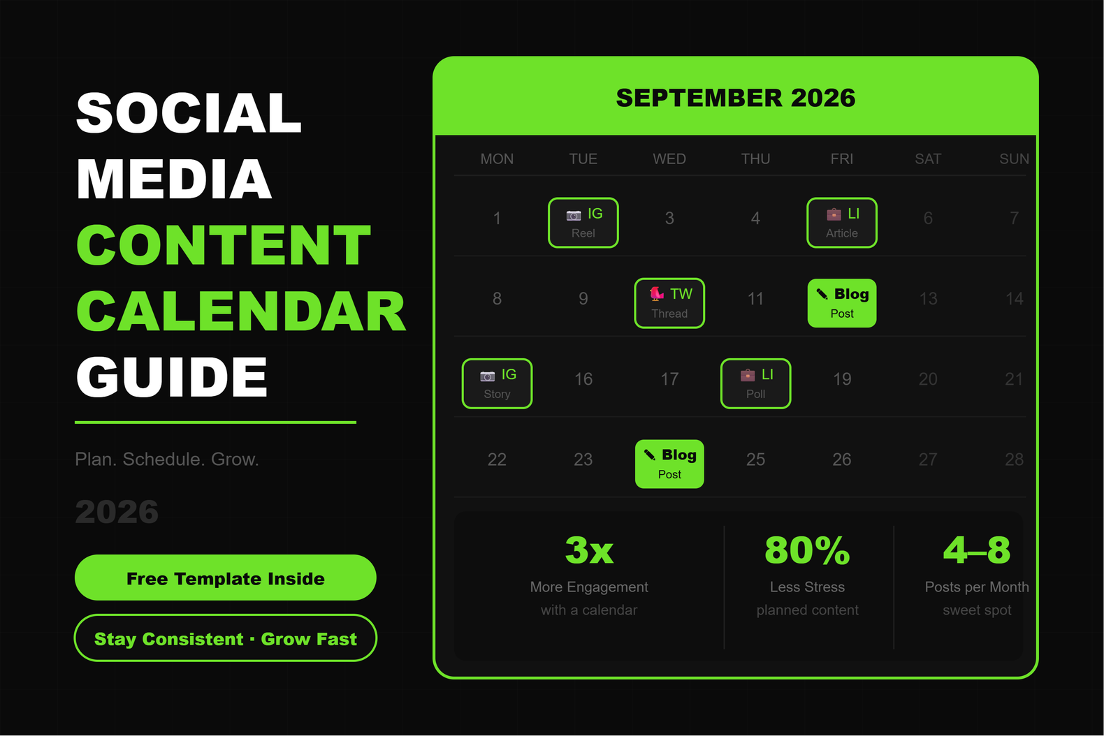 Social Media Content Calendar Guide: Plan, Schedule, and Stay Consistent