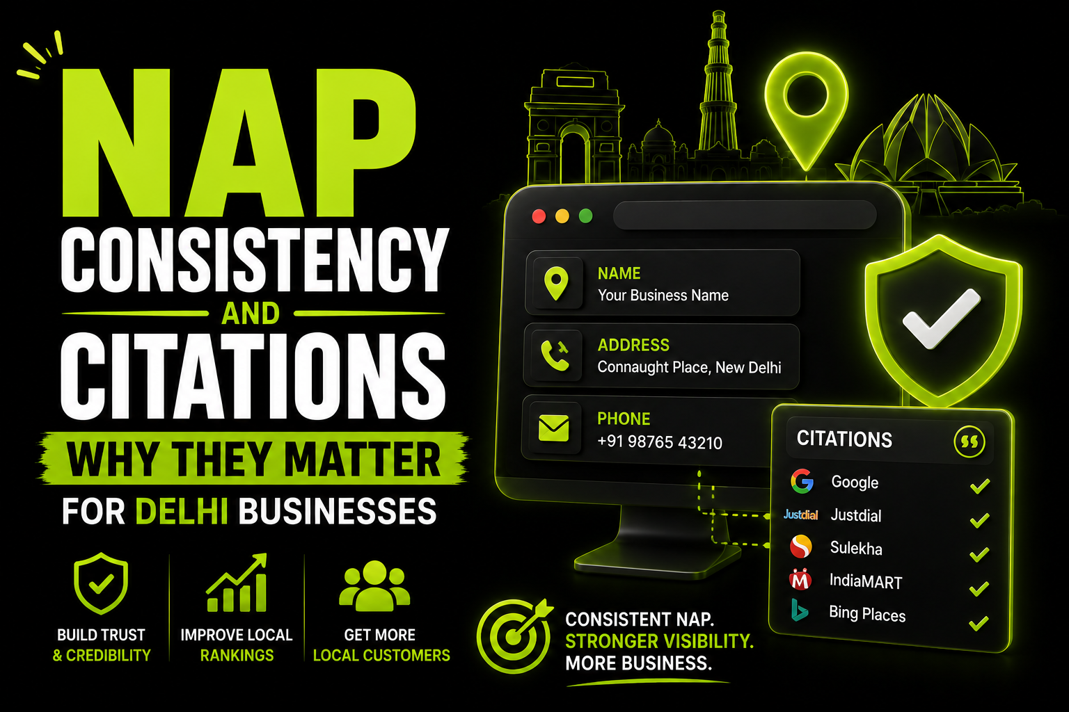 NAP Consistency and Citations: Why They Matter for Delhi Businesses
