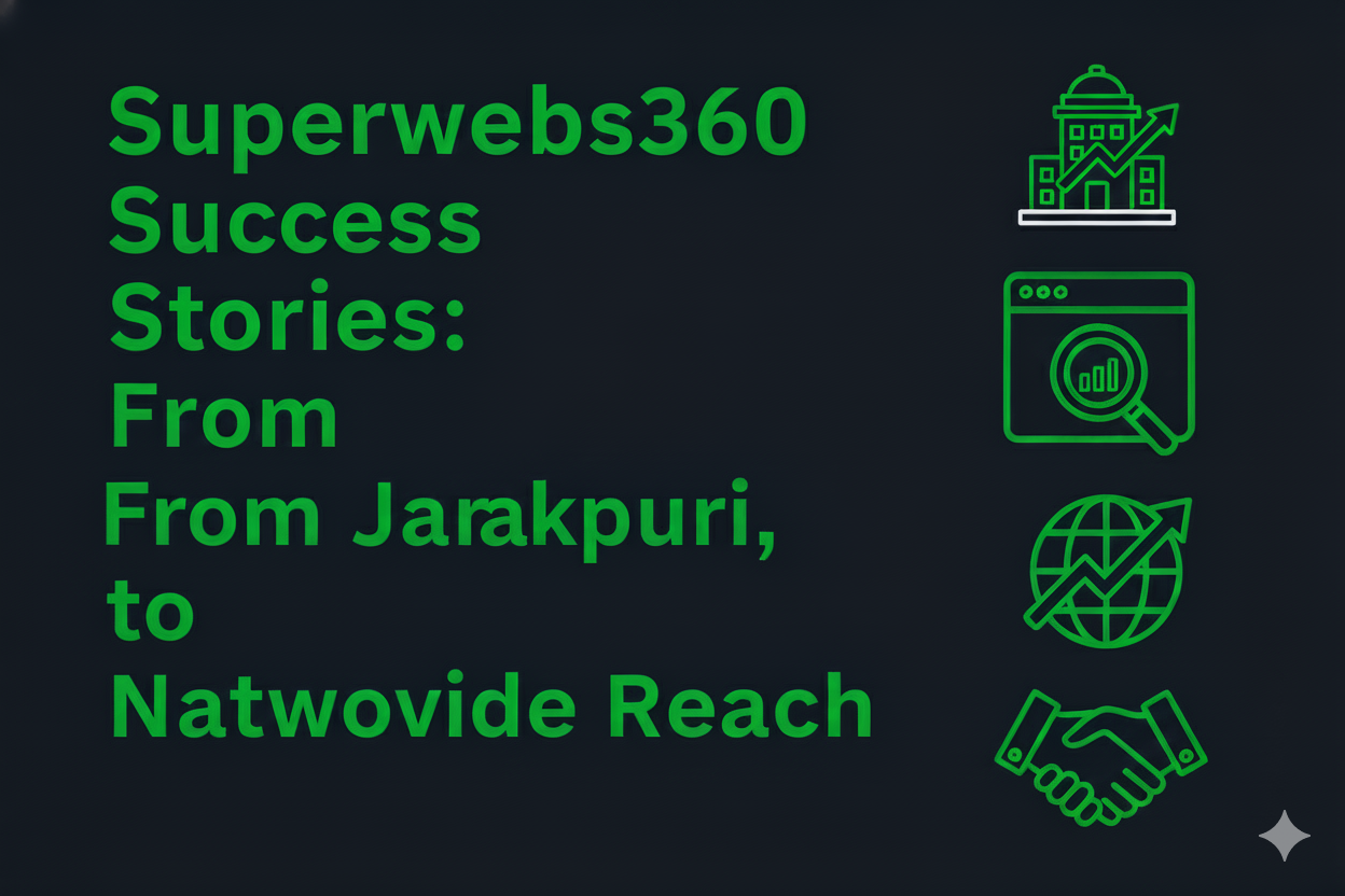 Superwebs360 Success Stories: From Janakpuri to Nationwide Reach
